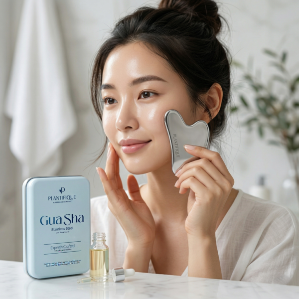 PLANTIFIQUE Gua Sha Acero Inoxidable