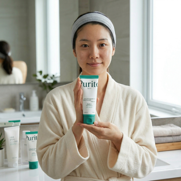 PURITO SEOUL Crema Hidratante Bamboo & Panthenol